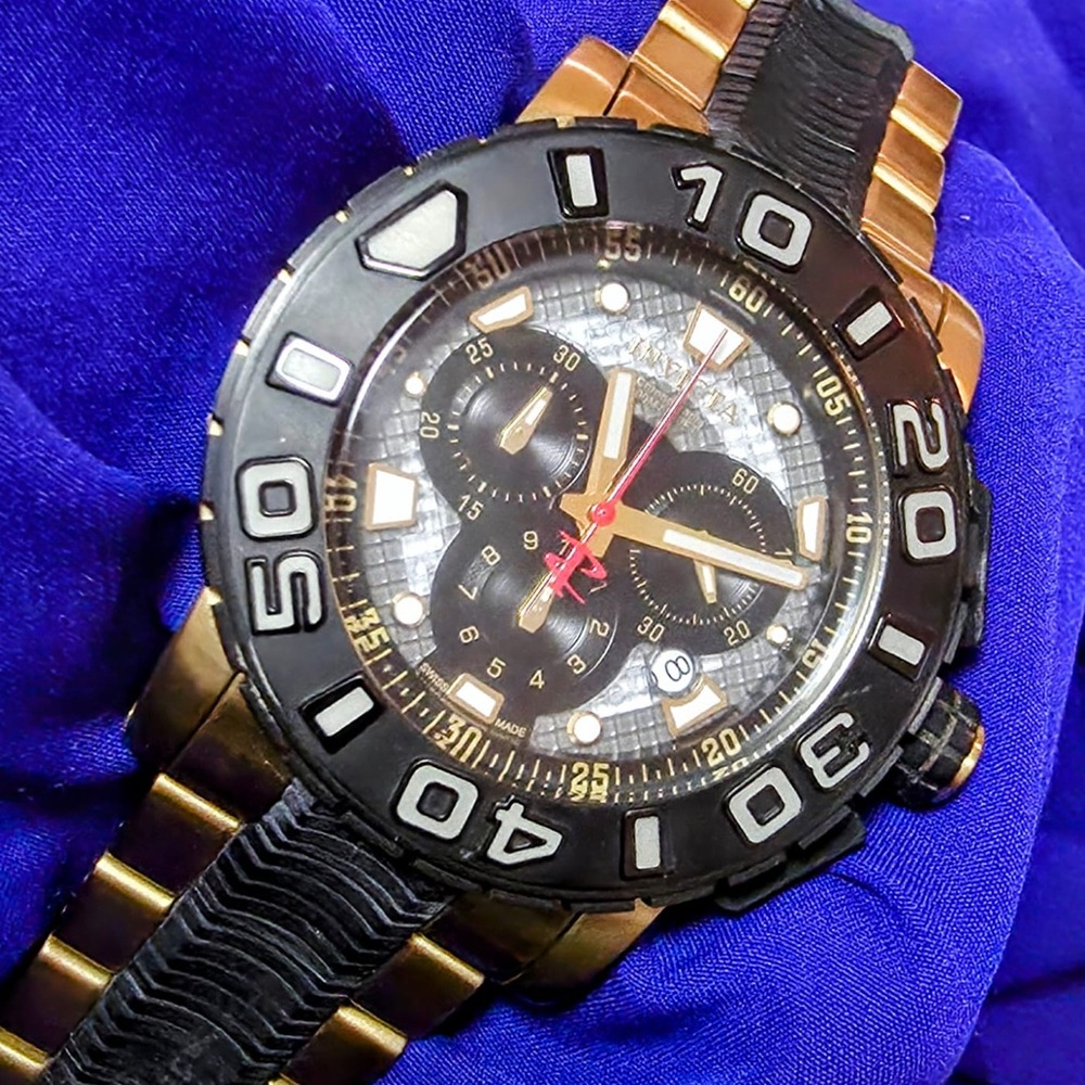 Invicta Reserve Ocean Hawk Chrono 48mm Swiss Made  Men's Watch